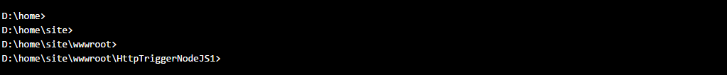 Functionのフォルダに移動