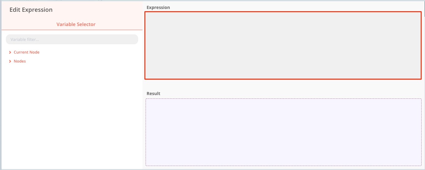 画像の赤枠部分にJSONを記述する